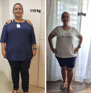 Antes e Depois Elimar 1